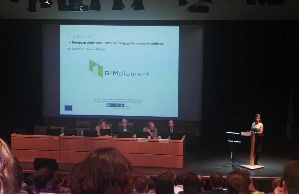 1st European conference “BIM and energy performance of buildings”