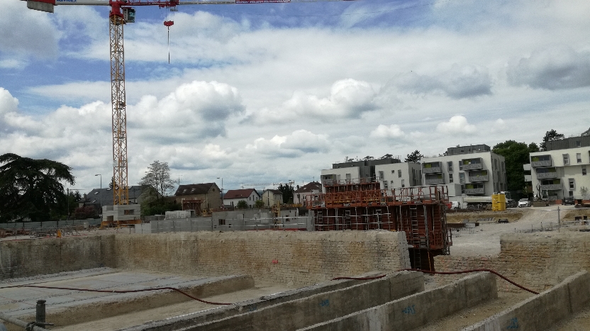 Redesign of the Dijon Carrousel swimming pool