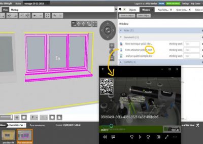 BIM model for airtightness